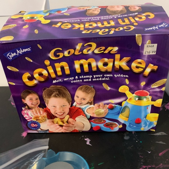 Chocolate coin maker - used comp. w/ instructions